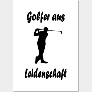 Golfer aus Leidenschaft Posters and Art